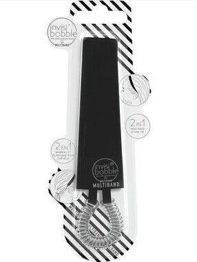 invisibobble Multiband Hair Band in Black